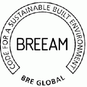 Logotipo certificado Breeam - Arrebol Estudio - Eficiencia y sostenibilidad para la arquitectura