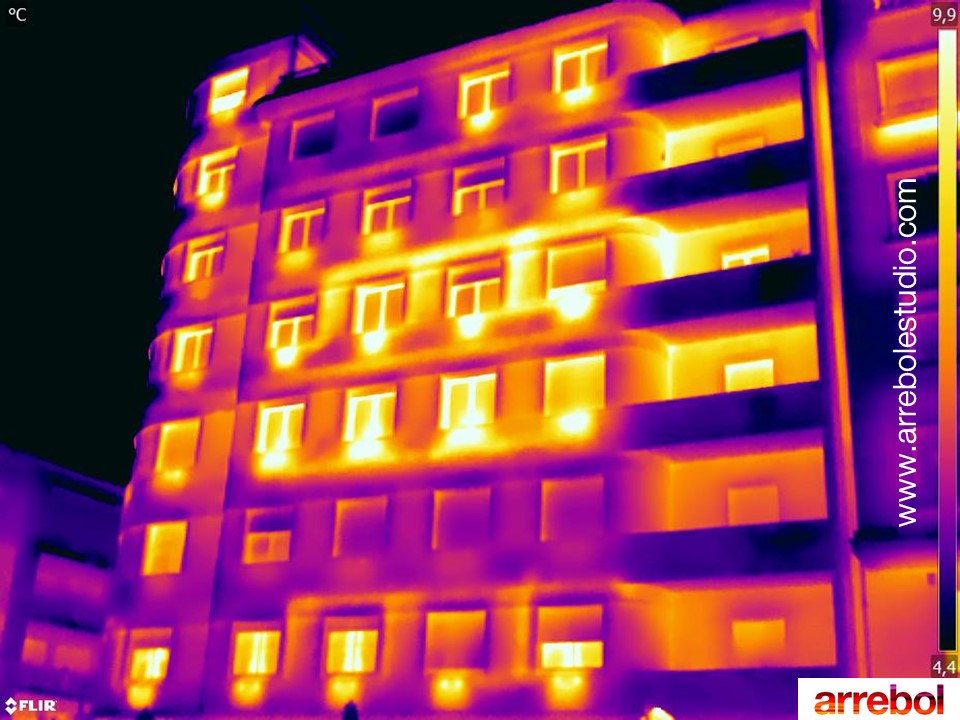 Imagen termográfica flir T540