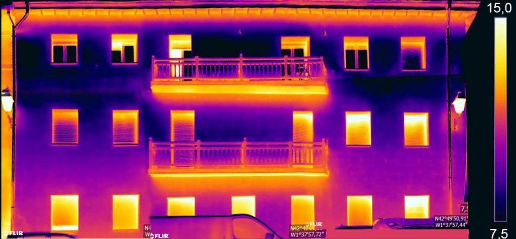 termografía arrebol en la Chantrea