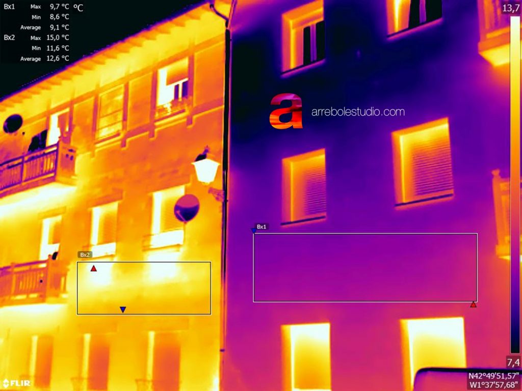 termografiá arrebol en la chantrea