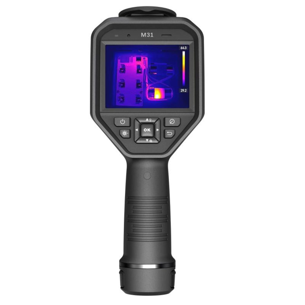 Cámara termográfica Hikmicro M31. Cámara termográfica profesional avanzada con análisis de funciones completo. Focus manual.